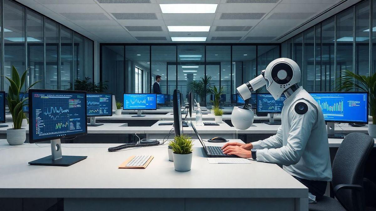 Automatização no ambiente de trabalho