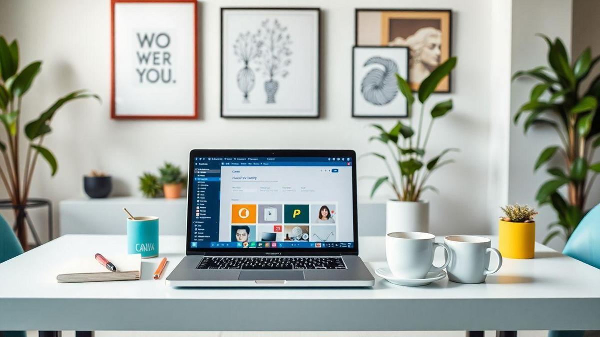 Criando posts profissionais com Canva para mídias sociais