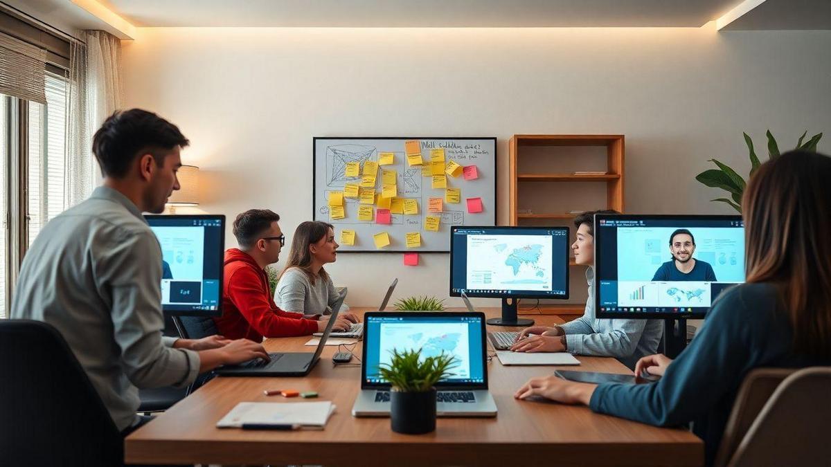 Gestão de Equipe em Projetos Online
