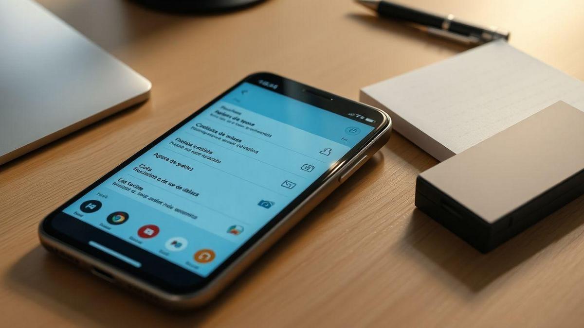 Monitorando o uso de espaço no celular